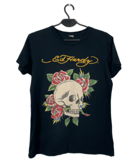 Ed Hardy Czarny Tee