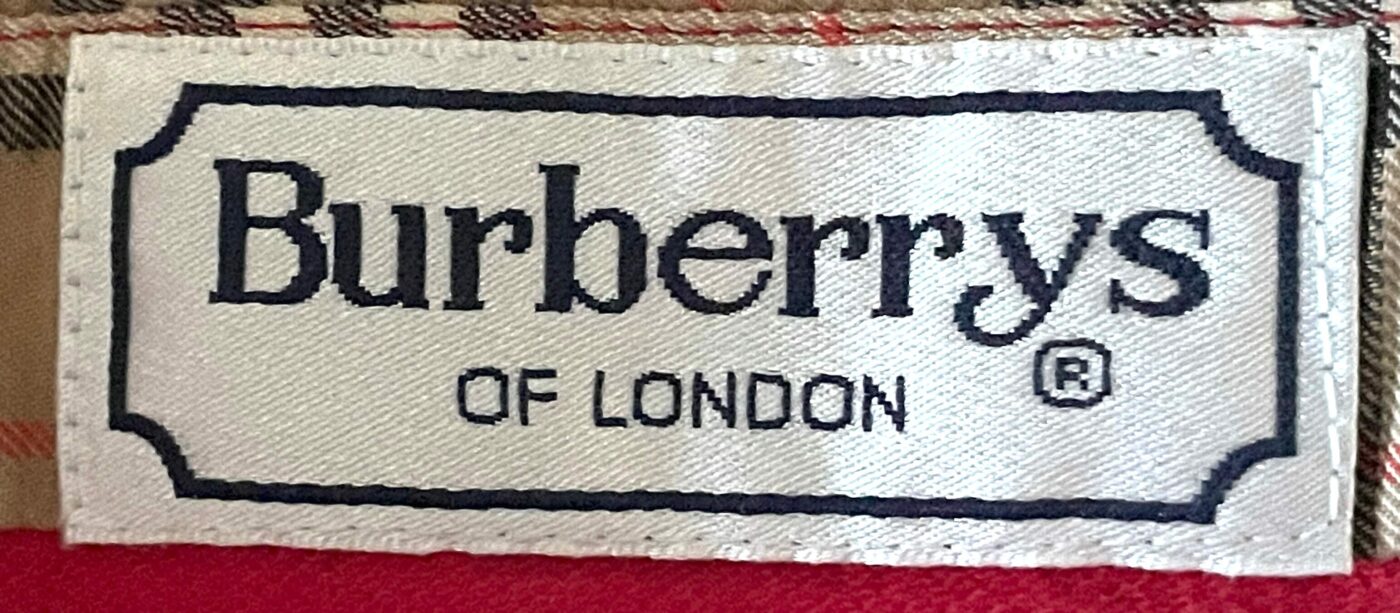 Vintage Metka Burberry of London
