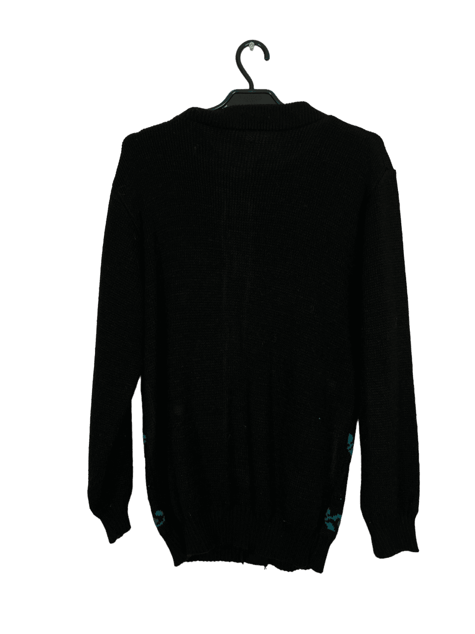 Sweter Vintage Kwiecisty Na Guziczki