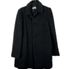 Red Valentino Czarny Płaszcz