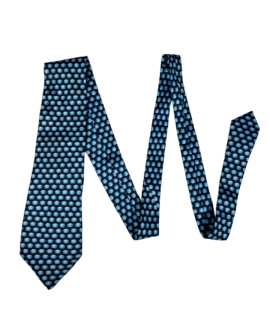 Krawat Givenchy Jedwabny Niebieski