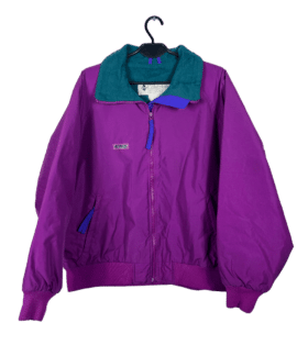 Kurtka Vintage Columbia Fioletowa
