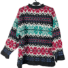 Zimowy Vintage Sweterek Norweski
