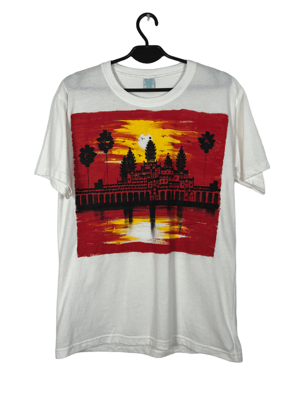 Koszulka Malowana Zachód Słońca