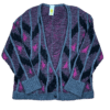 Sweter Vintage Kardigan Róż