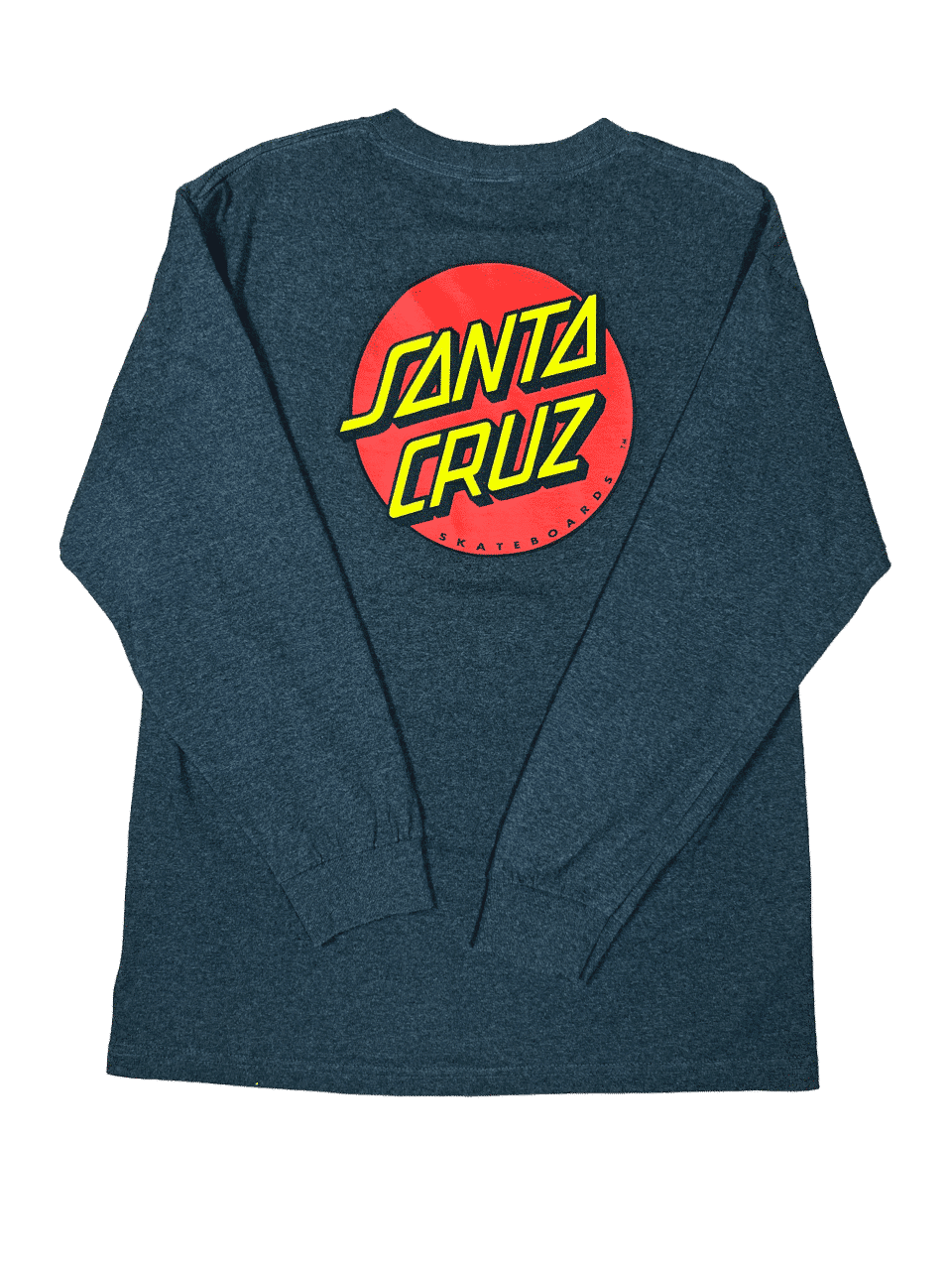 Bluzka Santa Cruz Szara Długi Rękaw