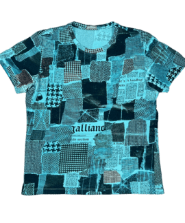 Bluzka Vintage Galiano Gazeta