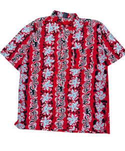 Koszula Vintage Hawajska Czerwona