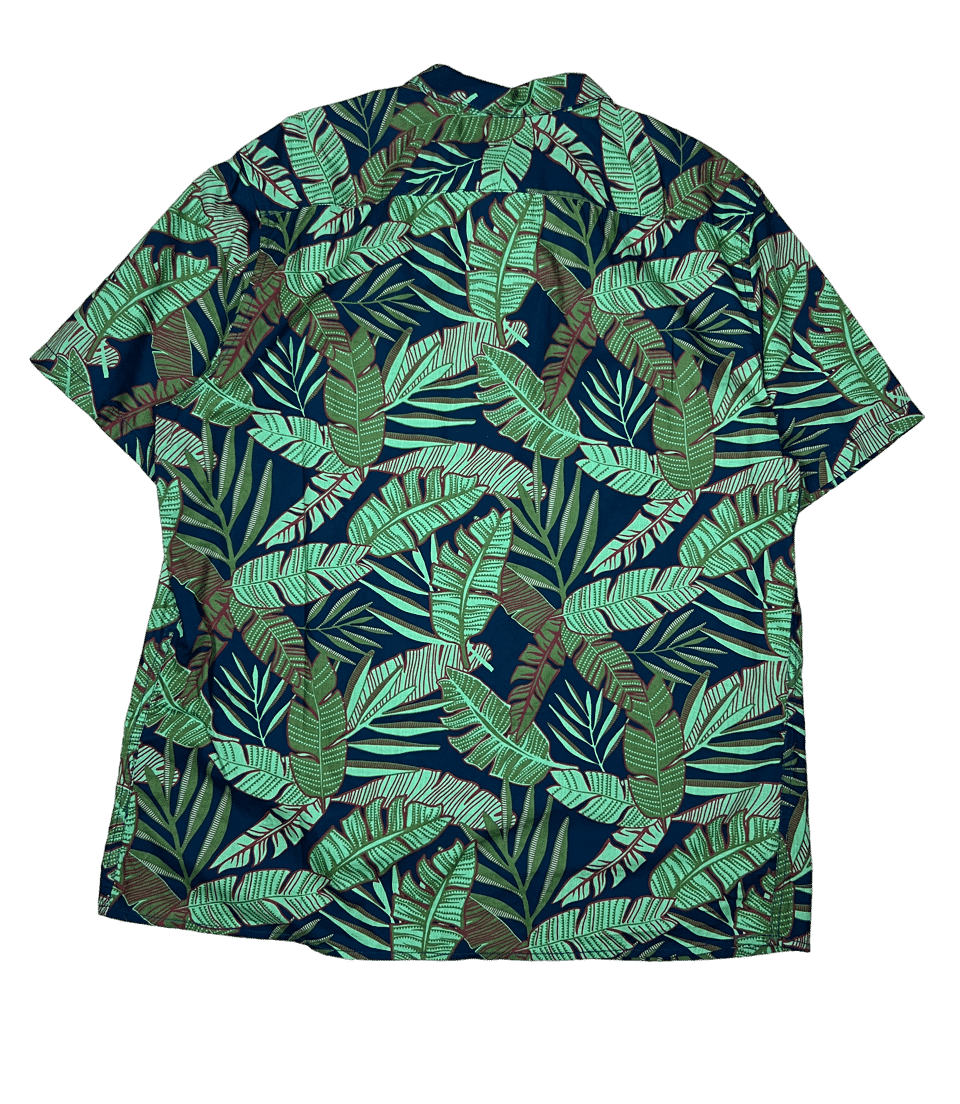 Koszula Vintage Palmy Zielona
