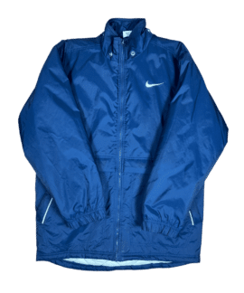 Kurtka Vintage Zimowa Niebieska Nike