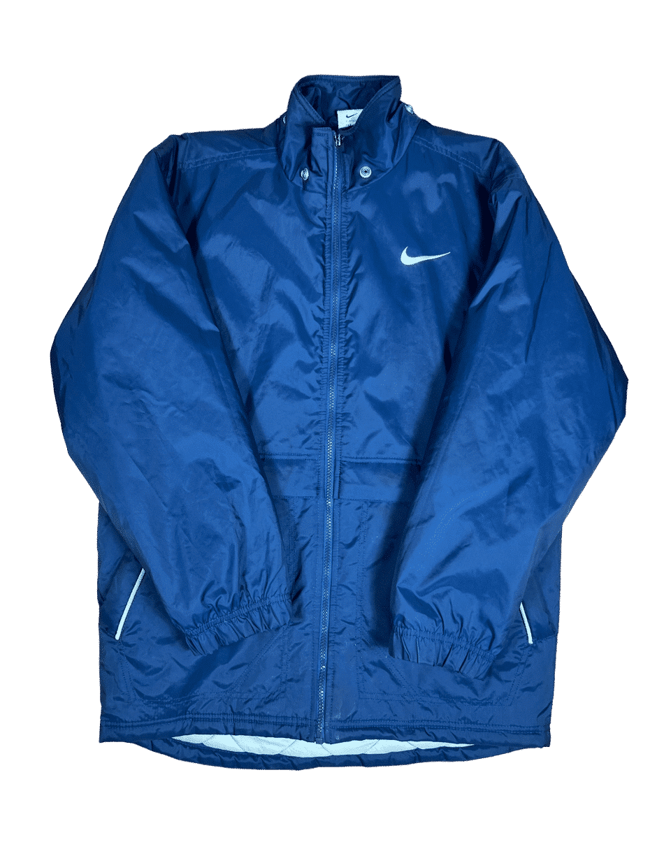 Kurtka Vintage Zimowa Niebieska Nike