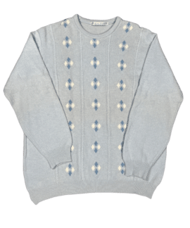 Sweter Vintage Lyle Scott Kwiatki