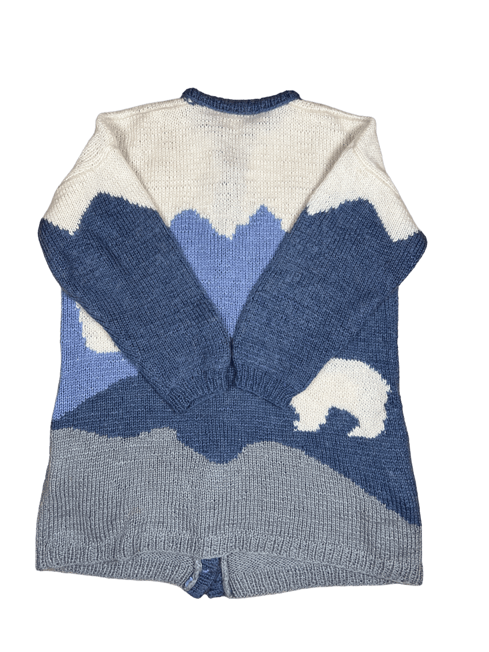 Sweterek Vintage Misie Polarne