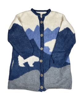 Sweterek Vintage Misie Polarne
