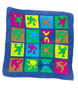 Chusta Keith Haring Kolorowa