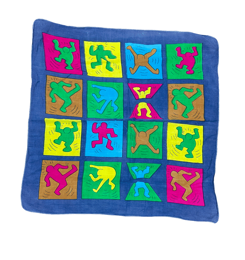 Chusta Keith Haring Kolorowa