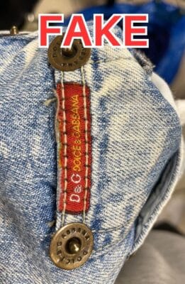 Fake Dolcegabbana Metka Podrobka