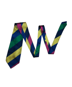 Jedwabny Krawat Vintage Statek