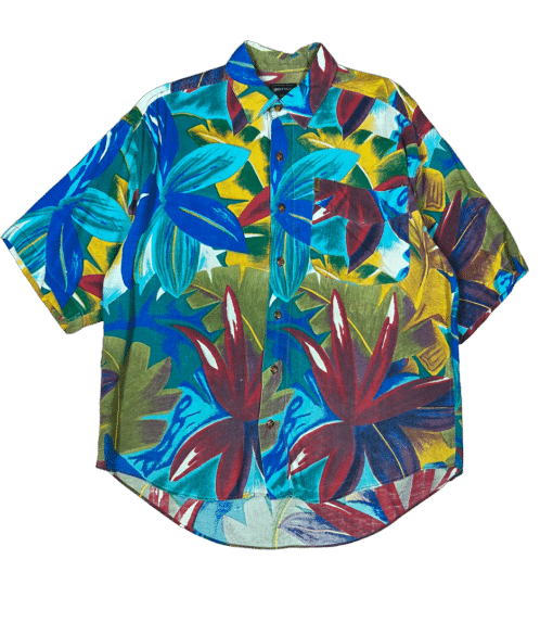 Koszula Vintage Kwiecista Kolorowa