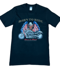Koszulka Born To Ride Orzeł