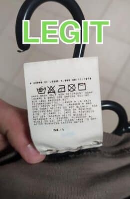 Legit 2 Dolcegabbana Metka Oryginalna