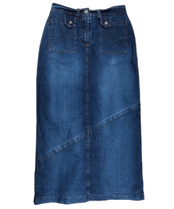 Spódnica Vintage Jeans Midi