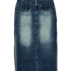 Spódnica Vintage Jeans Midi
