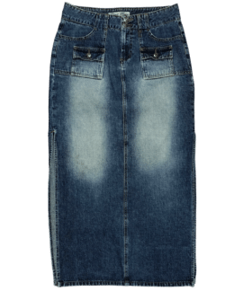 Spódnica Vintage Jeans Midi