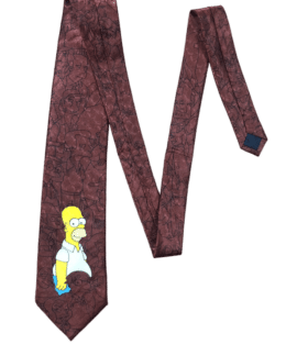Krawat Vintage Simpsonowie
