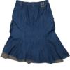 Spódnica Jeansowa Cargo Vintage