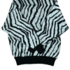 Sweter Vintage Srebrna Zeberka