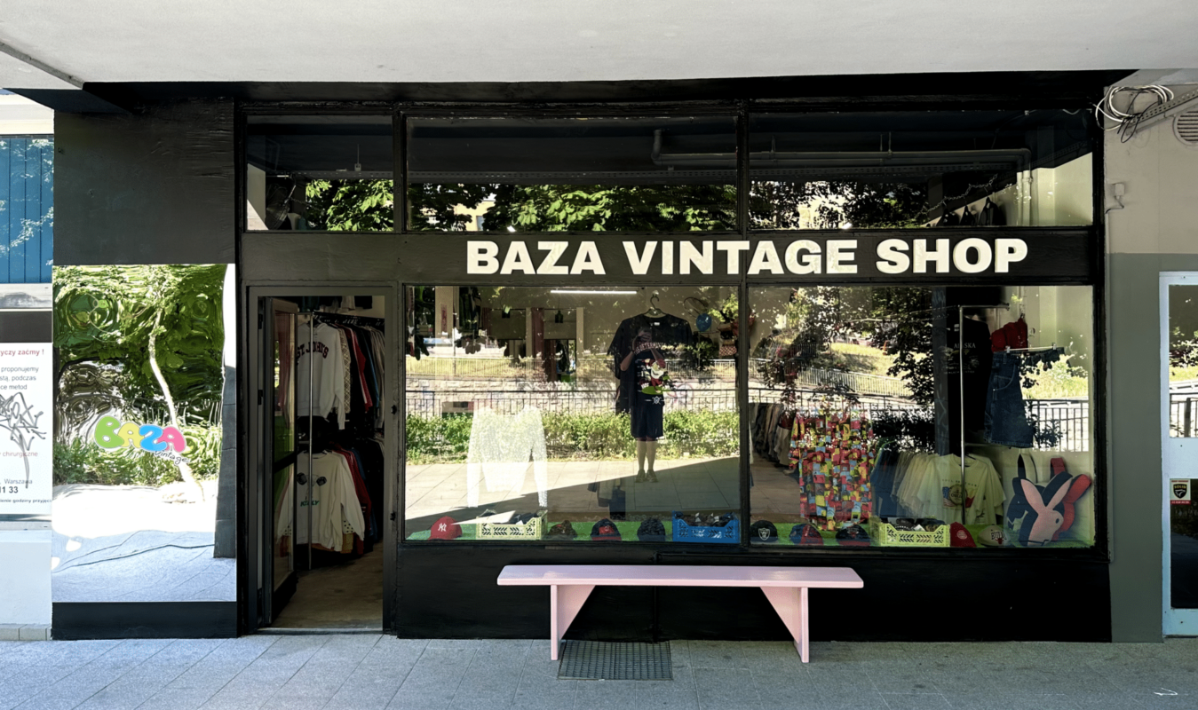 Baza Vintage Shop Lokal Na Zewnątrz