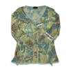 Bluzka Vintage Mesh Zielona