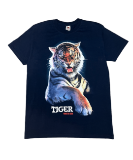 Koszulka Vintage Granatowa Tiger