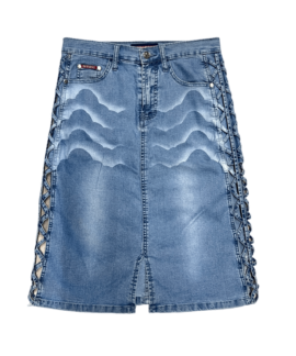 Spódnica Vintage Chmurki Jeans
