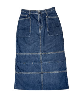 Spódnica Vintage Midi Jeans