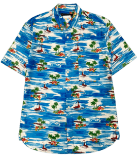 Koszula Hawajska Vintage Bezludna Wyspa