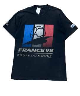 Koszulka Vintage Czarna Fifa France 1994