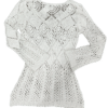 Sweter Ażurowy Vintage Ecru