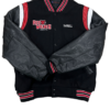 Bejsbolówka Czarna Vintage Red Wolves