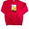 Bluza Vintage Kubuś Czerwona