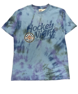Koszulka Vintage Tie Dye Niebieska