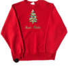 Bluza Vintage Świąteczna 90s