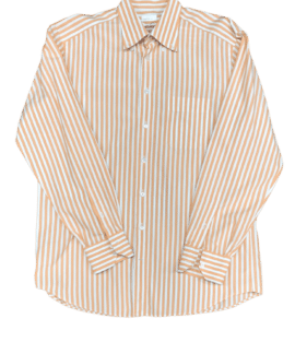 Koszula Vintage Pomarańczowe Paski
