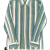 Koszula Vintage Zielone Pasy