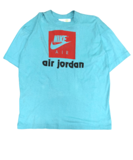 Koszulka Vintage Nike Air Błękitna
