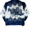 Polar Vintage Niebiesko Biały Zima