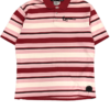 Polo Vintage Karl Kani Różowe Paski
