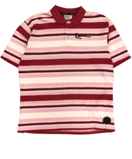 Polo Vintage Karl Kani Różowe Paski