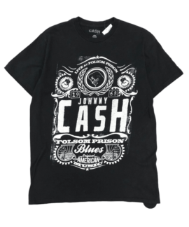 Koszulka Vintage Johnny Cash Czarna